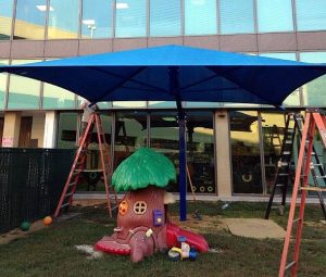 playground shade installations