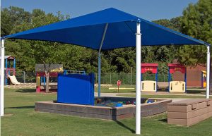 hip roof shade structures