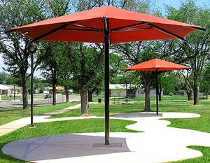 umbrella hexagon shade